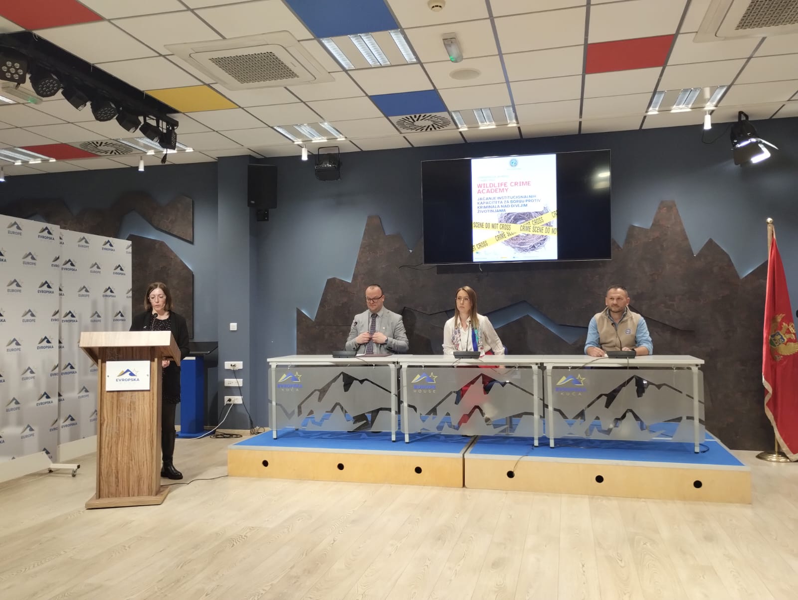 signing of the Manifesto for Combating Wildlife Crime Montenegro